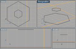 Focused on the 2 hexagons - click for full image (12kb)