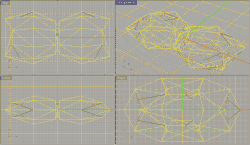 The black lines are surfaces that were divided into two 3D Faces - click for full image (70kb)