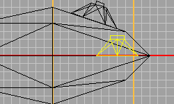 One turret placed - click for full image (30kb)