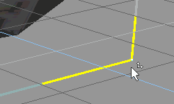Position the cursor like this to be able to scale the model proprtionally